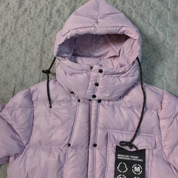 Moncler x Framt Hiroshi Fujiwara Pink Down Anthemyx Jacket - Picture 2 of 13